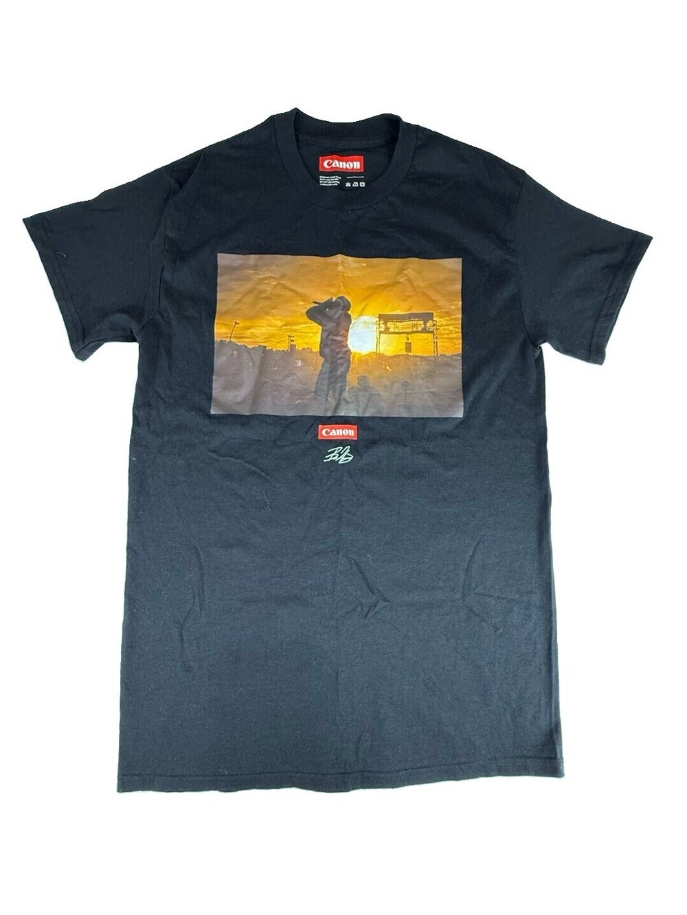 Canon Cameras Tee shirt preowned Sz S